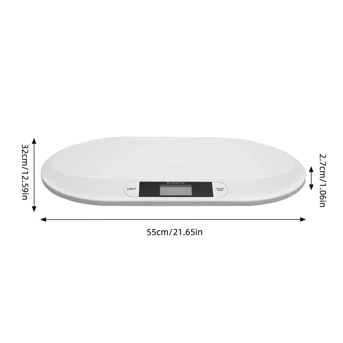 Digital Baby Scale 20kg Capacity &ndash; High Precision Sensor
