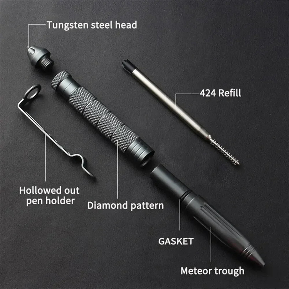 YU-1 Tactical Pen &ndash; Self Defense Aluminum Glass Breaker