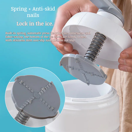 Home Small Ice Crusher &ndash; Effortless Manual Ice Crushing