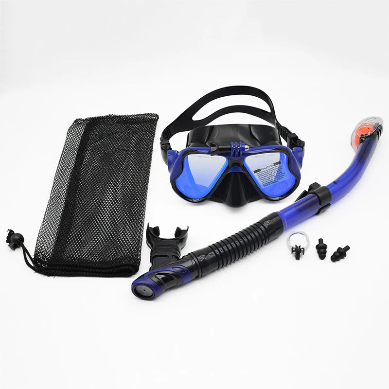 Professional Scuba Mask and Snorkel &ndash; Anti-Fog and UV Protection