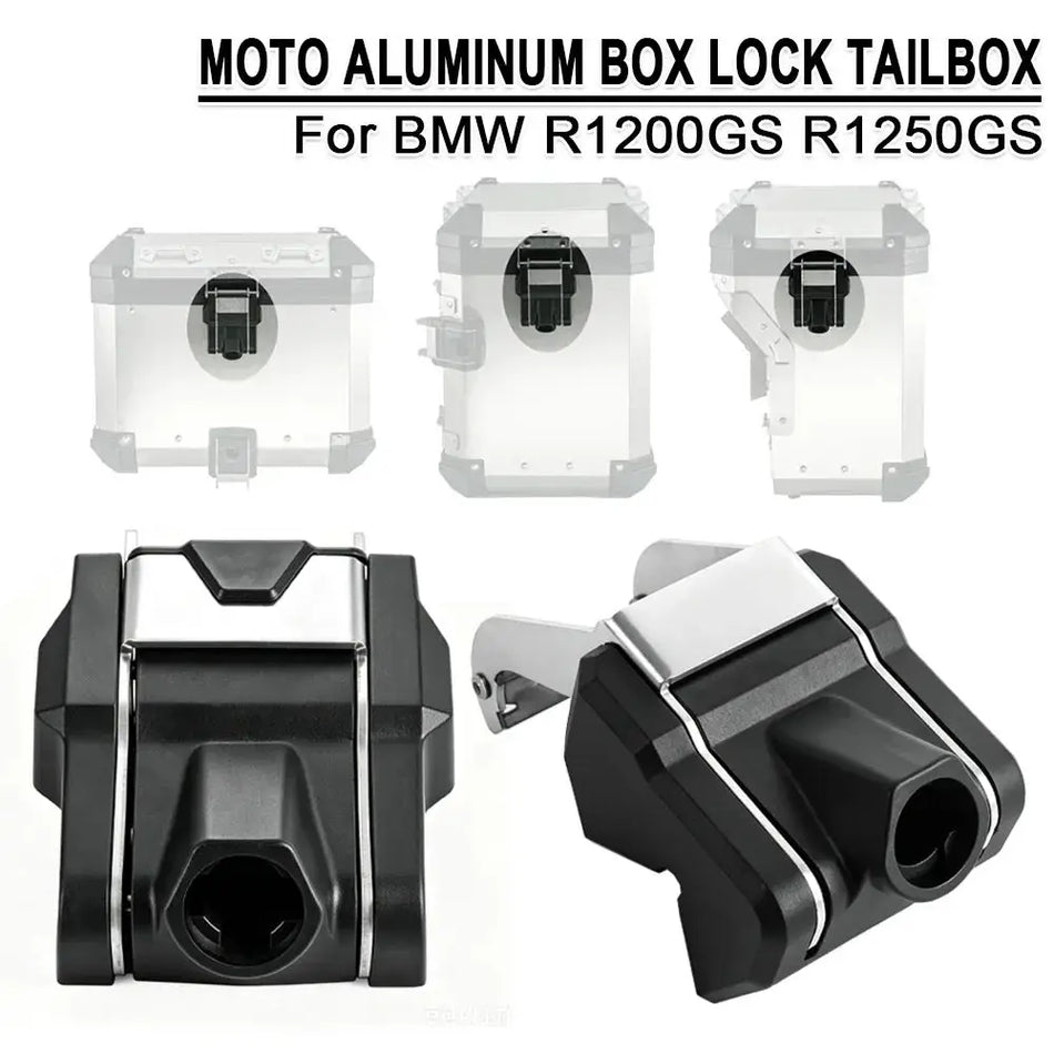 Motorcycle Aluminum Box Lock Tailbox Locks Luggage Lock Accessories For R1250GS R1200GS LC ADV F850GS Adventure F750GS 2013-2024 by InterCyprus Trading Ltd
