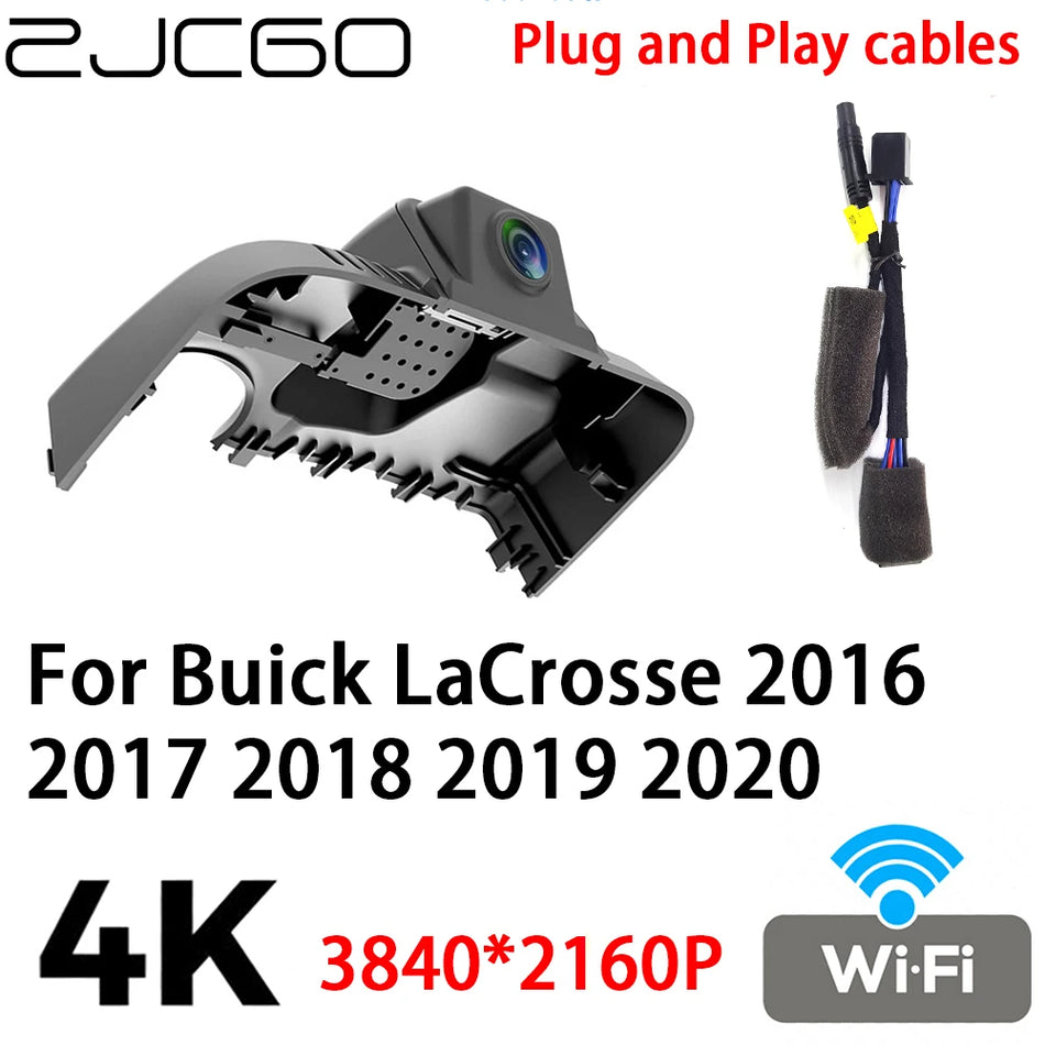 Buick LaCrosse 2016–2020 Priekinė kamera 4K 2160P Automobilio DVR Plug and Play