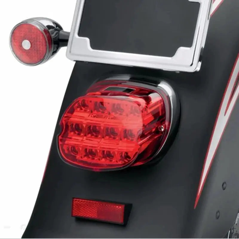 LED Brake Tail Light Motorcycle for FLSTF Night Train Touring Softail Sportster Road King Electra Road Glide by InterCyprus Trading Ltd