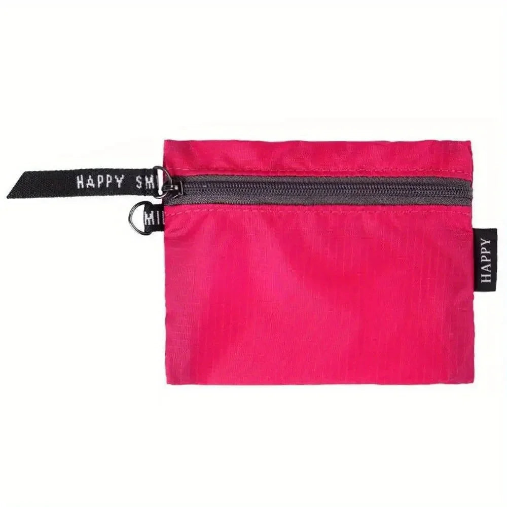 1Pcs Zipper Storage Bag Outdoor Organizer &ndash; Waterproof Pink