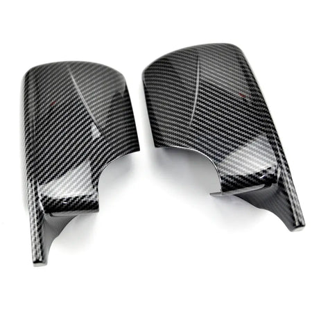 Black Side View Mirror Cover Caps for BMW E46 E39 Sedan by InterCyprus Trading Ltd
