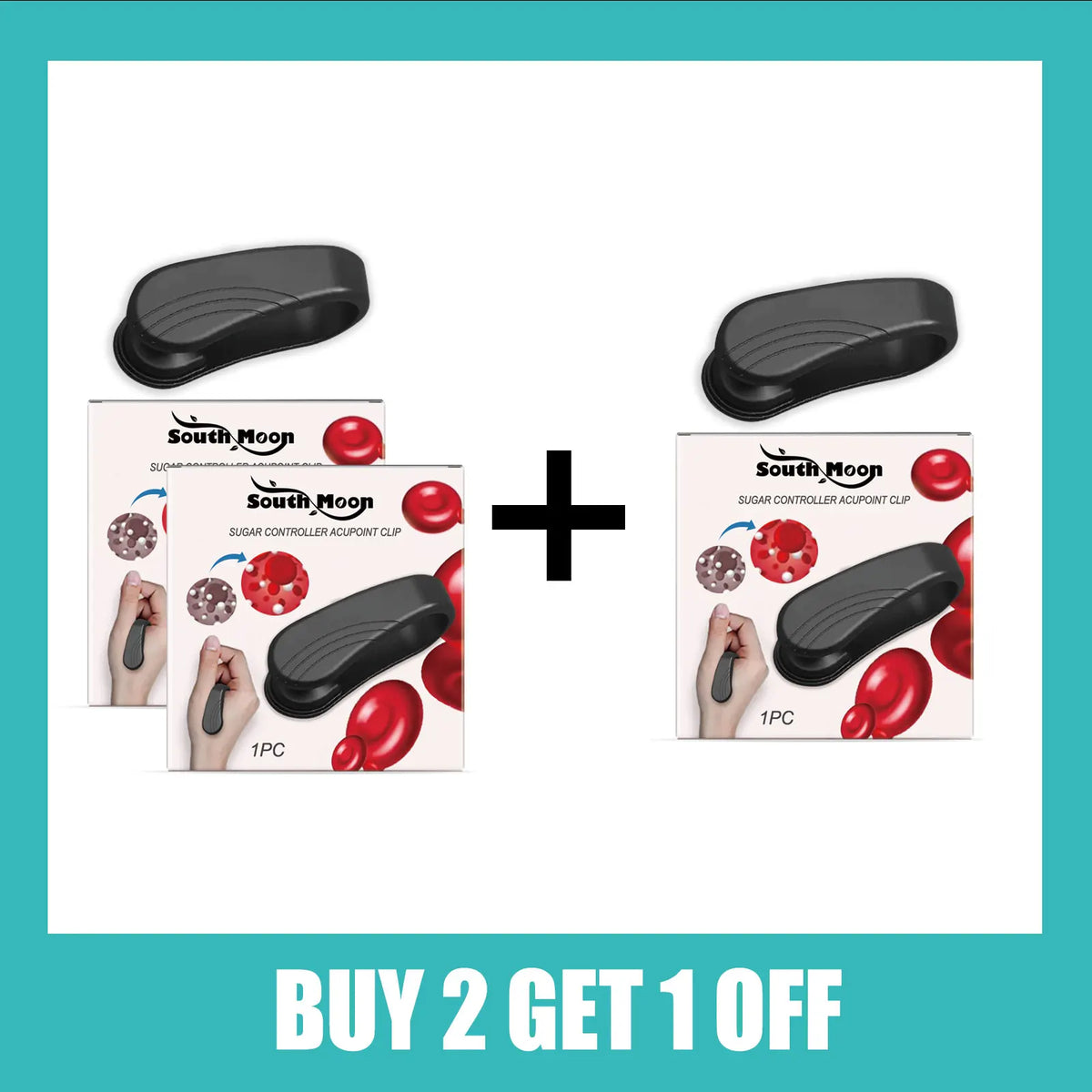 Sugar Control Clip &ndash; Effective Blood Glucose Management BUY 2 GET 1 FREE