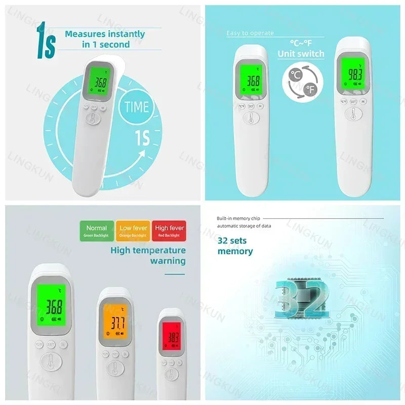 Ideabel Digital Non-Contact IR Thermometer &ndash; Fast Measure