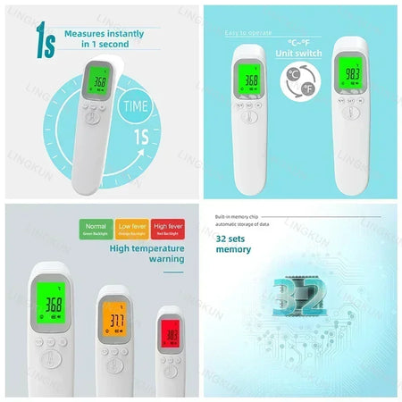 Ideabel Digital Non-Contact IR Thermometer &ndash; Fast Measure