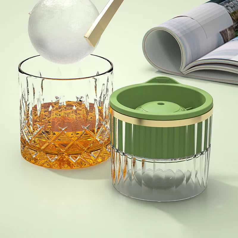 Ice Ball Mold &ndash; Eco Friendly Silicone Ice Ball Maker