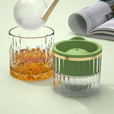Ice Ball Mold &ndash; Eco Friendly Silicone Ice Ball Maker