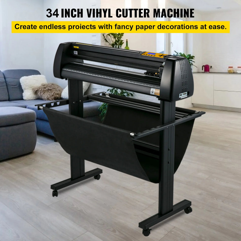 Cutter din vinil de 4 inch cu display LCD și software Signmaster