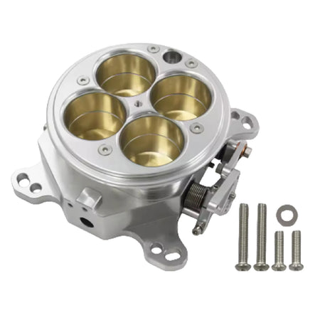 CNC 4 Barrel Throttle Body With 1200CFM Aluminum Fuel Injection by InterCyprus Trading Ltd
