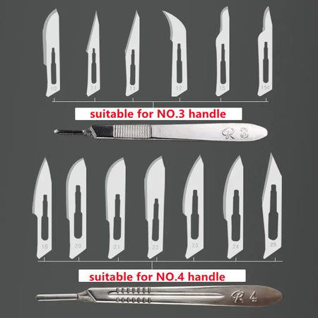 Sterile Carbon Steel Surgical Blades &ndash; Precision Cutting