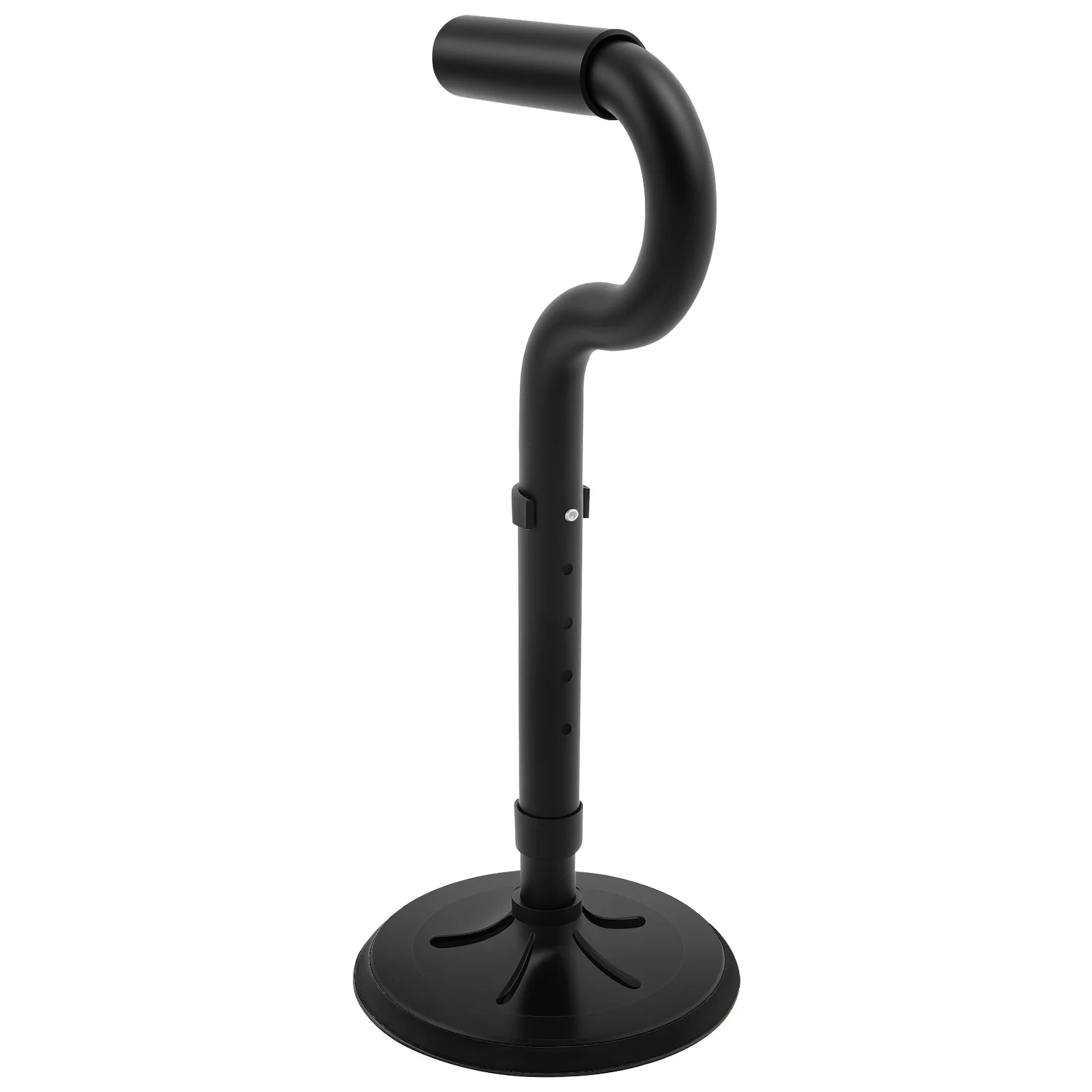 Senior Standing Aid Tool &ndash; Adjustable Height Levels for Enhanced Mobility All black
