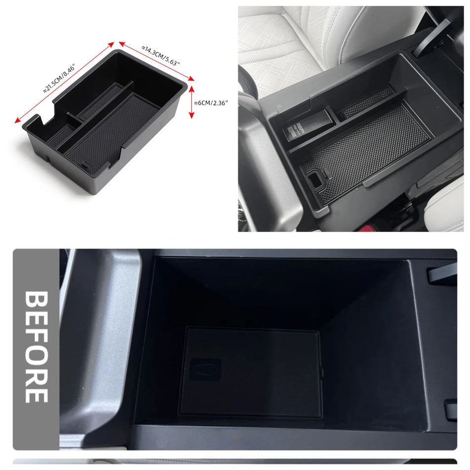 Boîte de rangement pour accoudoir BYD Yuan Pro Yuan UP EV avec plastique ABS, antidérapante