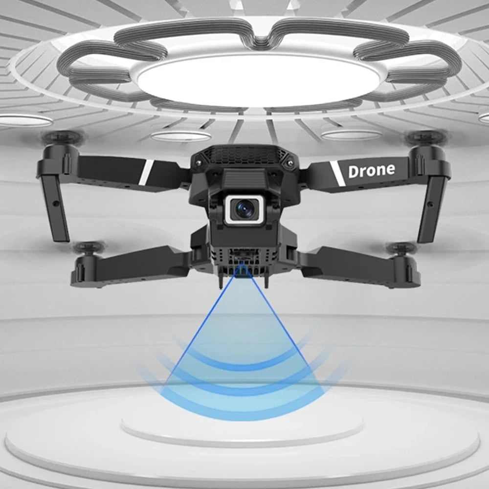 Professional Drone E88 &ndash; 4K Wide-Angle HD FPV Camera