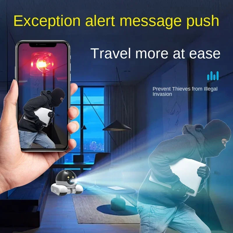 1080P HD WIFI PTZ IP Security Camera - Auto Tracking, Baby &amp; Pet Monitor