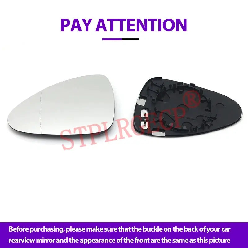 Driver or Passenger Rearview Side Mirror Lens Door Wing Mirrors Glass with Heating for Porsche Panamera 970 2010-2016 by InterCyprus Trading Ltd