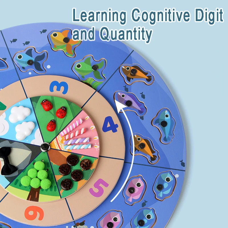 Toddler Magnetic Fishing Game &ndash; Montessori Learning Toy