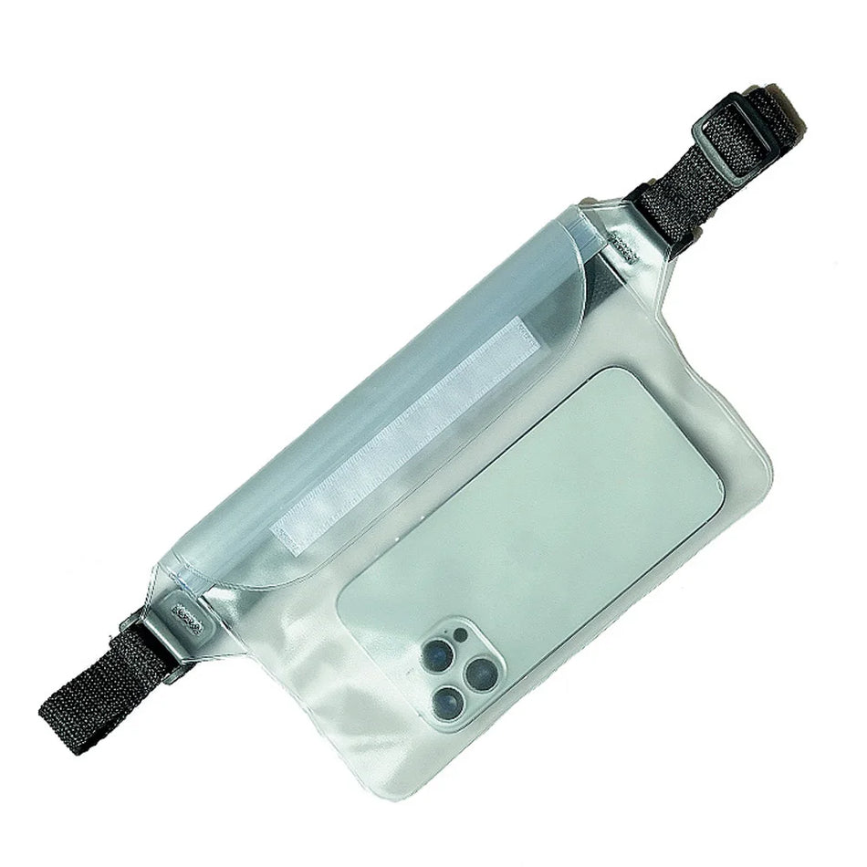 Vodotěsný PVC suchý obal na telefon, pásková taška pro venkovní aktivity, skvělá na rafting a turistiku, udržuje cennosti v bezpečí