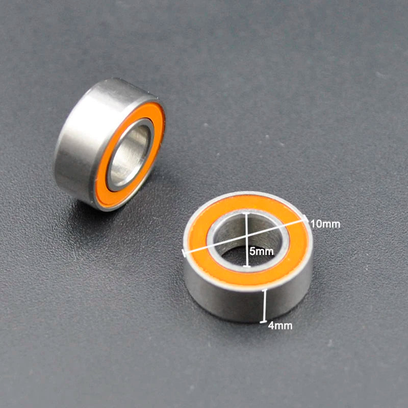 10pcs Hybrid Ceramic Bearings for Spinning Reels &ndash; Silent SMR105 5X10X4mm / CHINA / 10Pcs