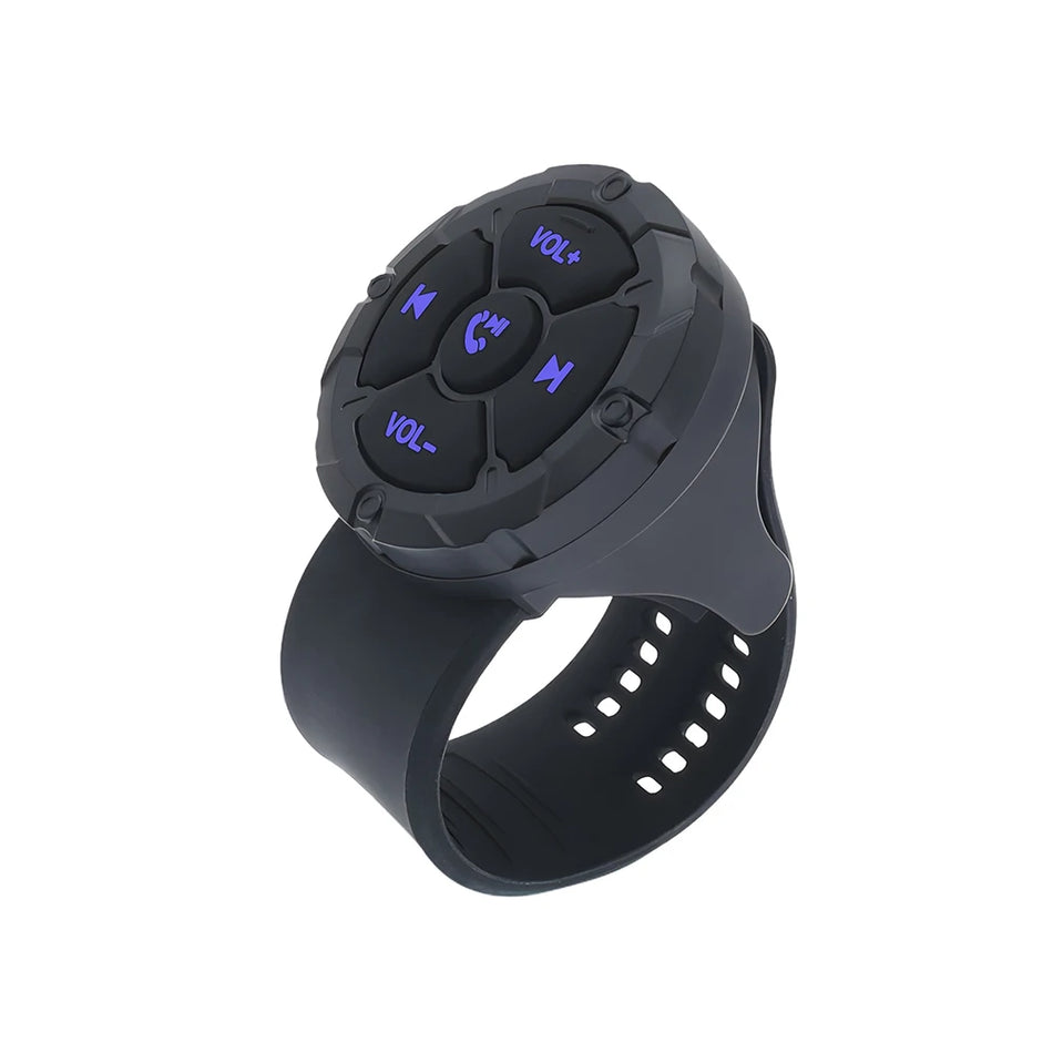 Evrensel Motosiklet Bluetooth Uzaktan Buton Gidon Kontrol Cihazı Su Geçirmez