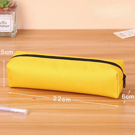 Kawaii Large Capacity Pencil Case - Durable Fabric School Supplies