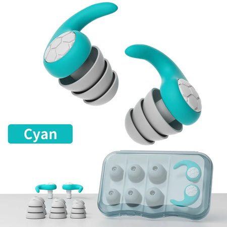 Silicone Earplugs Set for Sleeping, Swimming &amp; Noise Reduction Gyan / CHINA