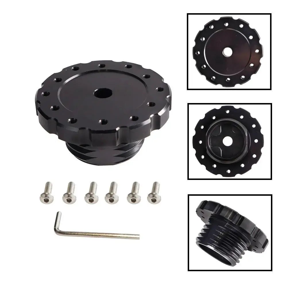 Game Steering Wheel Adapter Connection Kit For Thrustmaster TXT300 T500TS RS-QR032 Replacement Car Accessorie Aluminum Red/Black by InterCyprus Trading Ltd