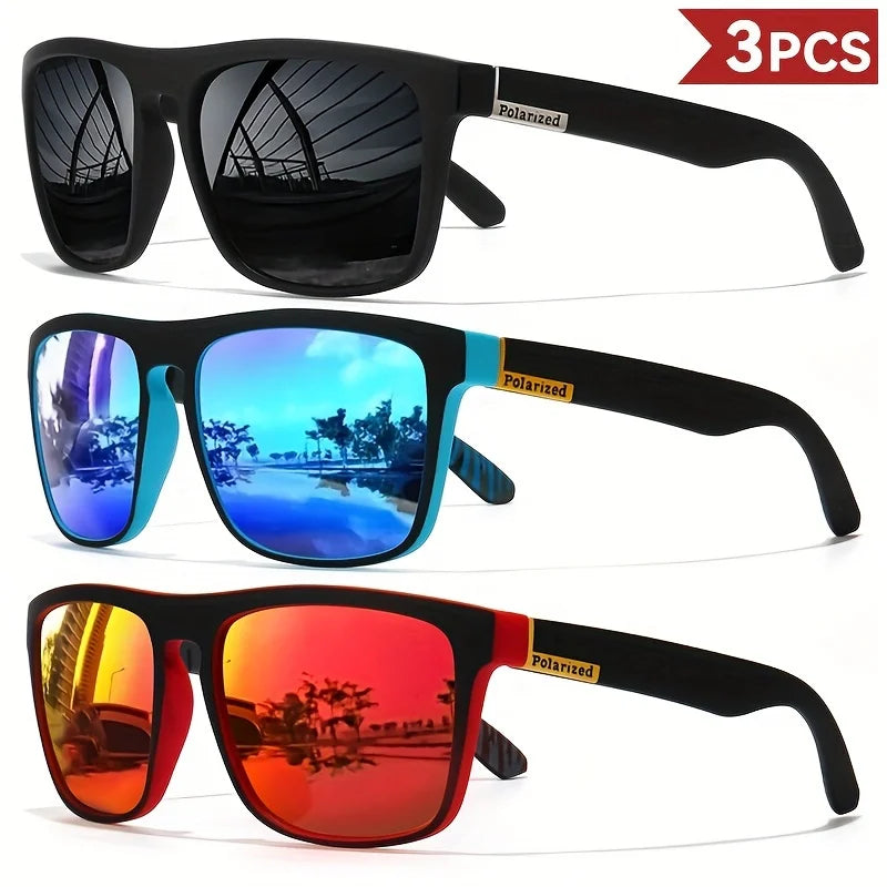 Vintage Polarized Sunglasses 3PCS-2