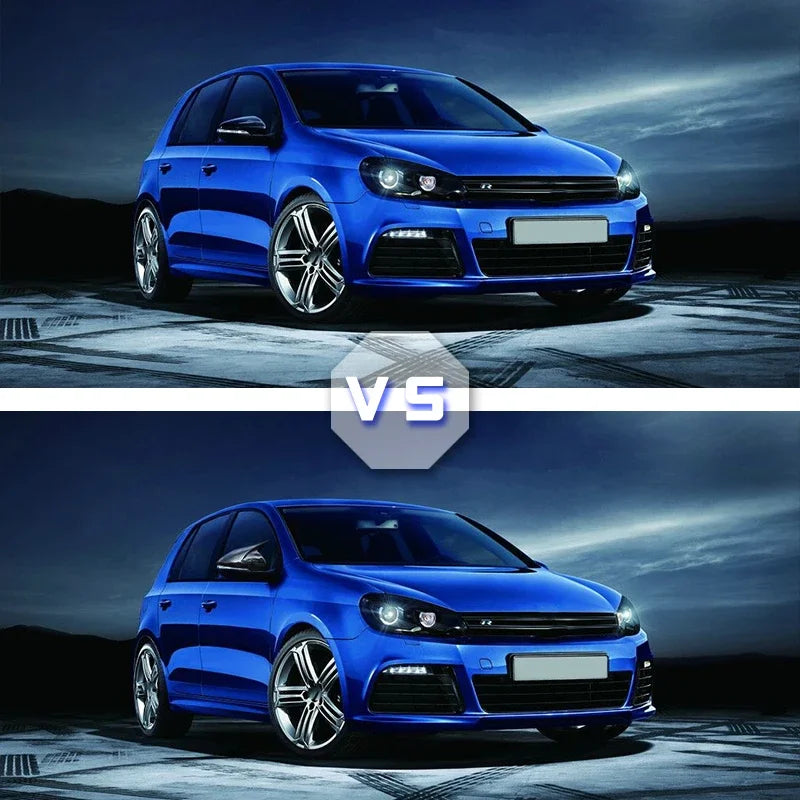 2 Pack Šoninių Sparnų Veidrodžių Dangteliai VW Jetta Mk6 Passat