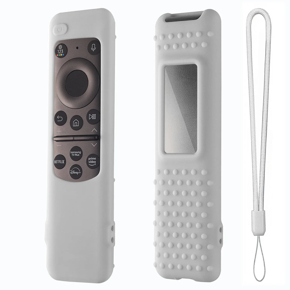 Samsung BN59-01432 Remote Control Silicone Case - Anti Drop WHITE