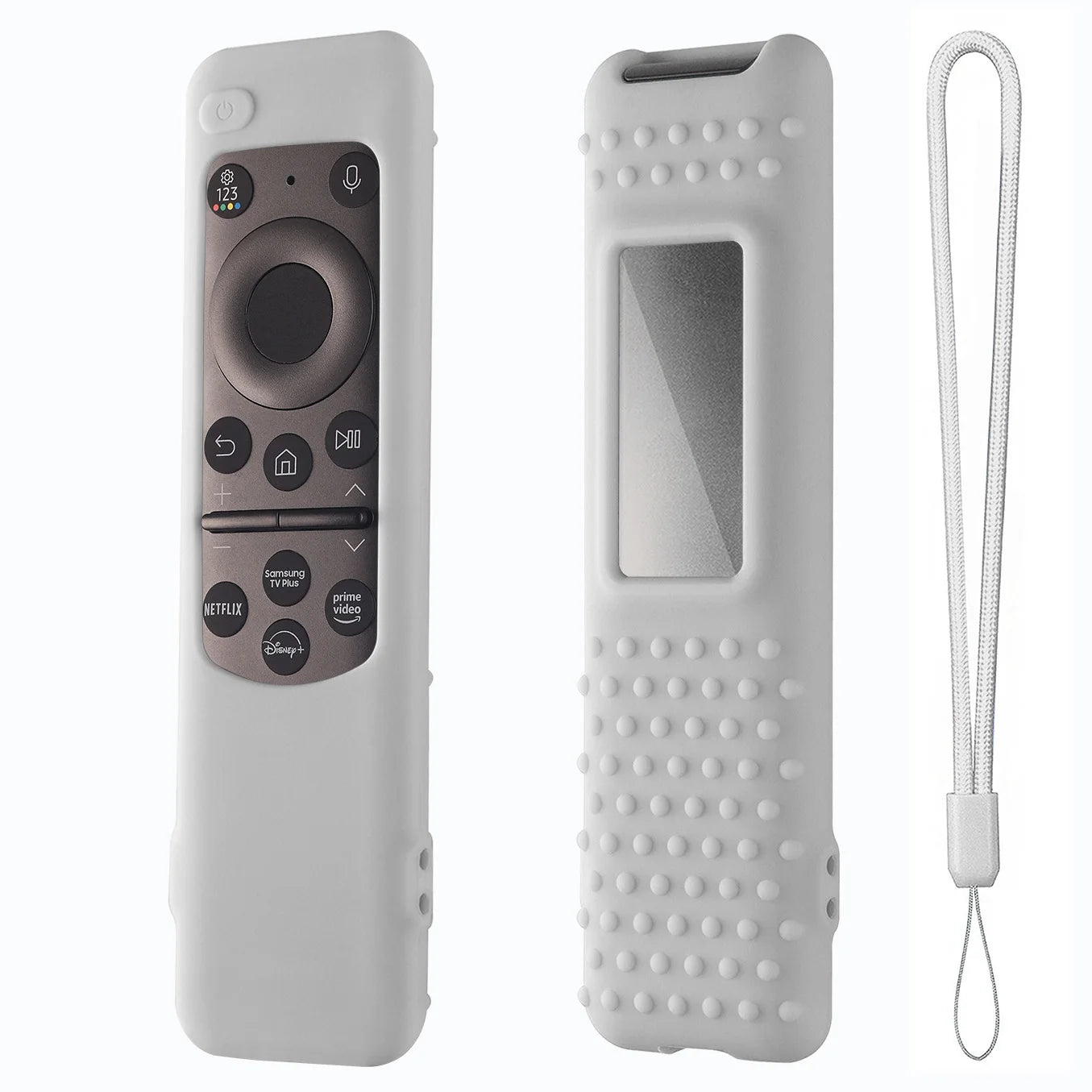 Samsung BN59-01432 Remote Control Silicone Case - Anti Drop WHITE