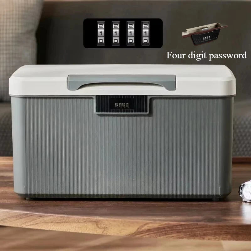Four Digit Password Lock Safe Box &ndash; Privacy Jewelry Safety