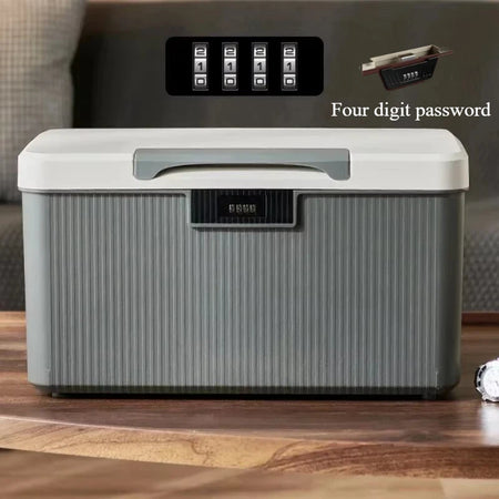 Four Digit Password Lock Safe Box &ndash; Privacy Jewelry Safety