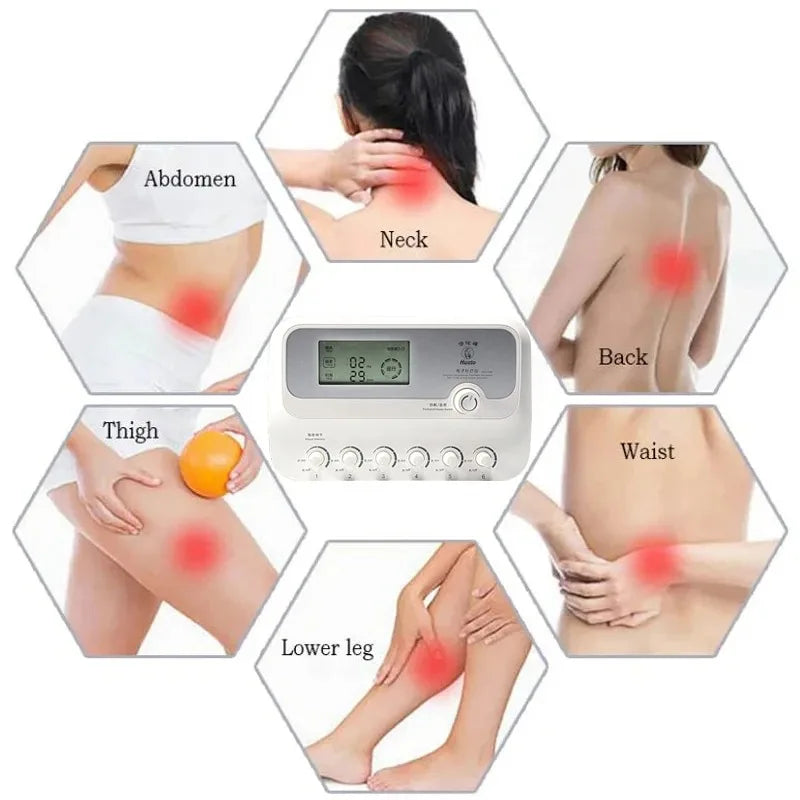 Hwato SDZ III Elektroakupunkturowy Stymulator Nerwów 6-kanałowy