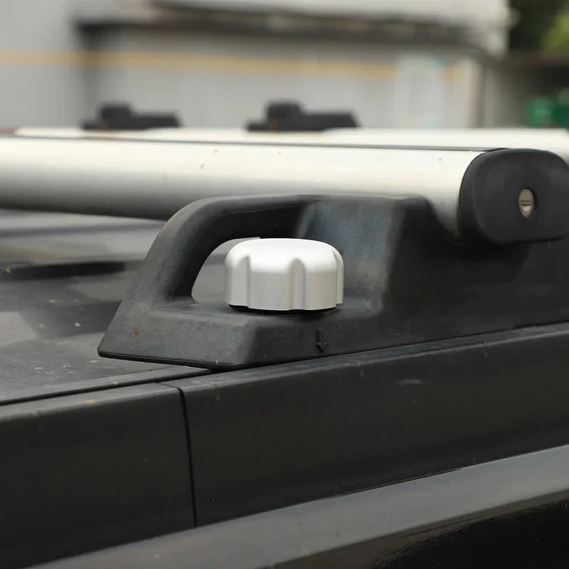 Tampa de Bagageira de Teto Prateada em Liga de Alumínio Hummer H2 2003-2009