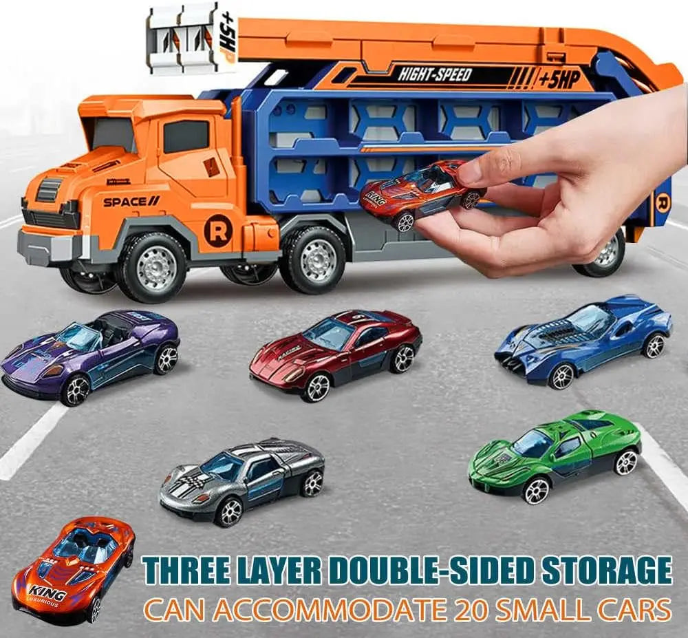 Foldable Car Transporter Racetrack Truck | Conusea – InterCyprus
