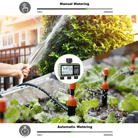 Eshico New Design 3-Zone Water Timer &ndash; Smart Drip Irrigation