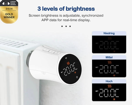 WiFi Thermostat Radiator Actuator &ndash; Smart Voice Control
