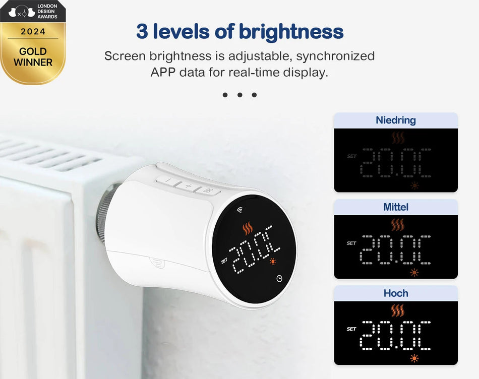 WiFi Thermostat Radiator Actuator &ndash; Smart Voice Control