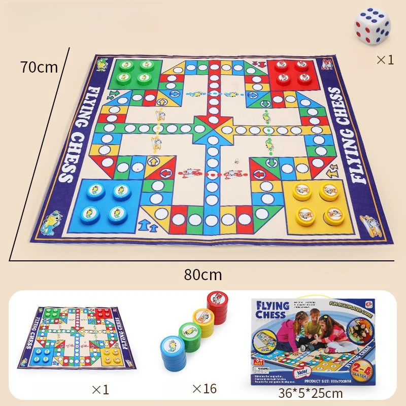 Magnetic 9-In-1 Board Game Table &ndash; Family Fun For All Large carpet flapp
