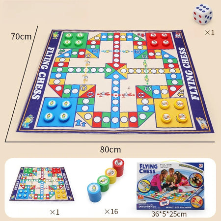 Magnetic 9-In-1 Board Game Table &ndash; Family Fun For All Large carpet flapp