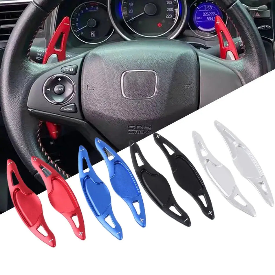Aluminum Steering Wheel Shift Paddles for Honda City Fit HR-V Vezel by InterCyprus Trading Ltd
