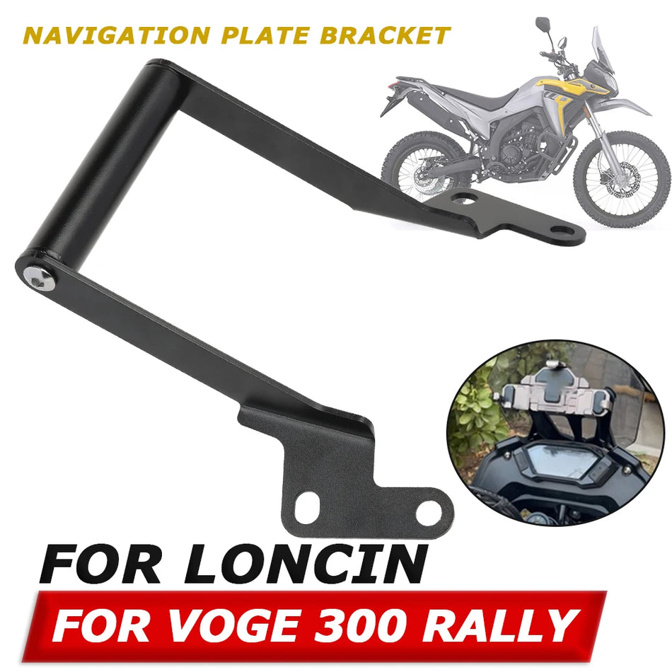 Βάση Πλάκας Πλοήγησης Loncin Voge 300 Rally για Μοτοσυκλέτα Κατασκευασμένη από Υψηλής Ποιότητας Μέταλλο