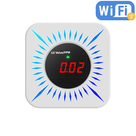 Tuya Smart WiFi Zigbee CO Detector &ndash; App Controlled WiFi Detector