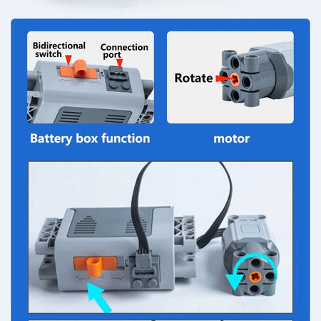STEM 9686 Technical Parts Kit &ndash; Interactive Learning Experience for Kids