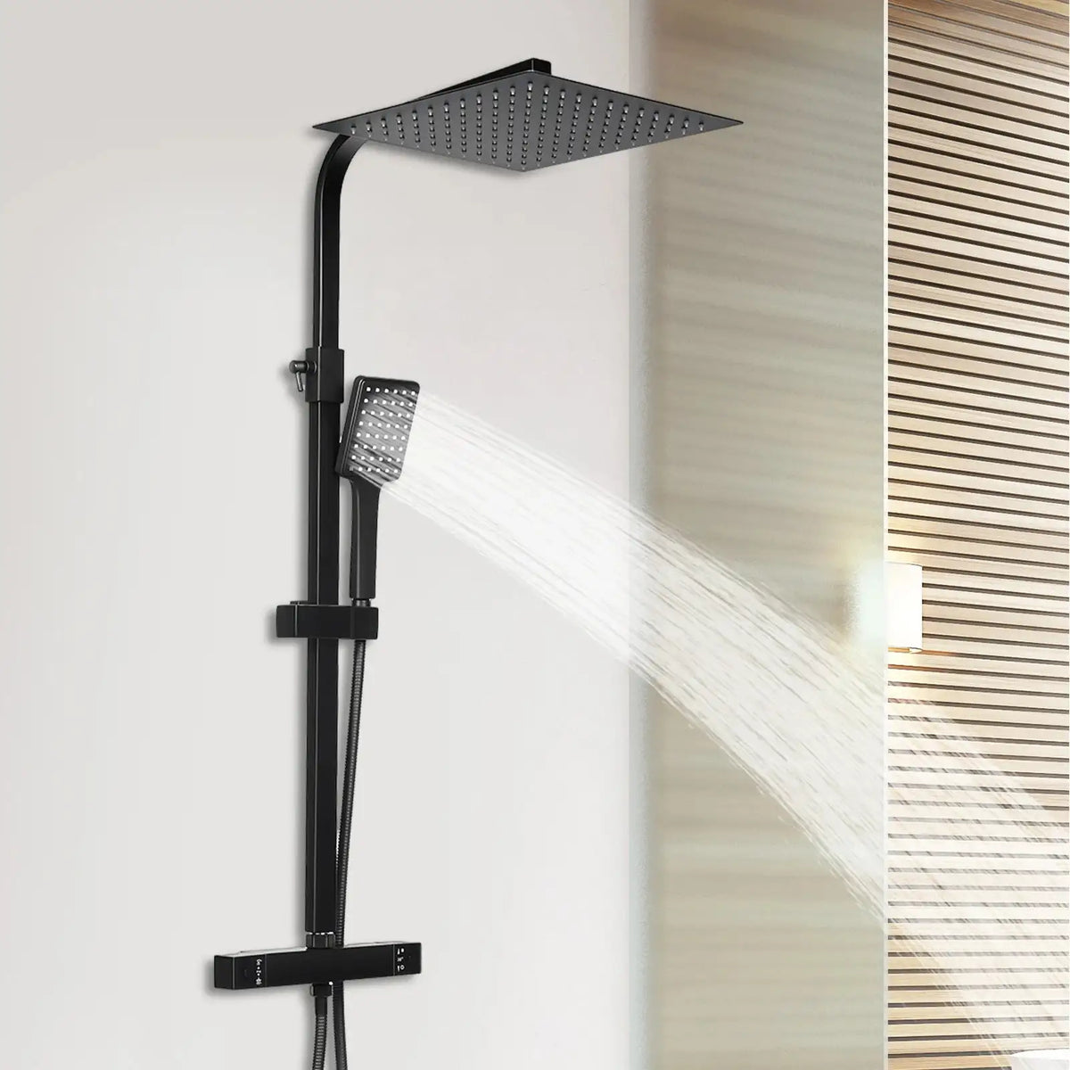 Thermostatic Shower Set &ndash; Precision Temperature Control