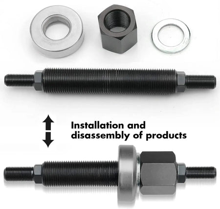 66515 Harmonic Balancer Installation Tool Compatible with Chevy SBC BBC Cranks by InterCyprus Trading Ltd