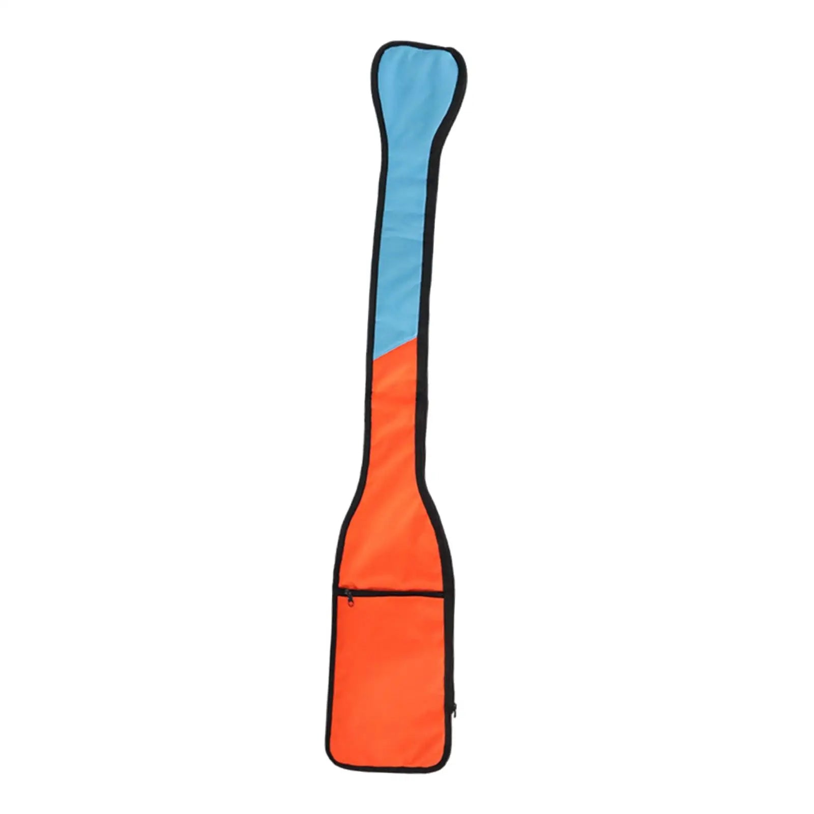 Versatile Dragon Boat Paddle Bag - Water Resistant and Organiser for Paddles Orange Blue